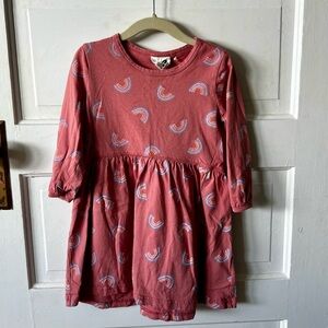 Kids Cotton On rainbow dress. Size 3. Worn a couple times